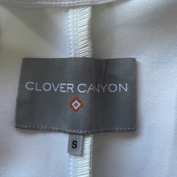 Clover Canyon Tropical Print Crop Top Small - Picture 3 of 4